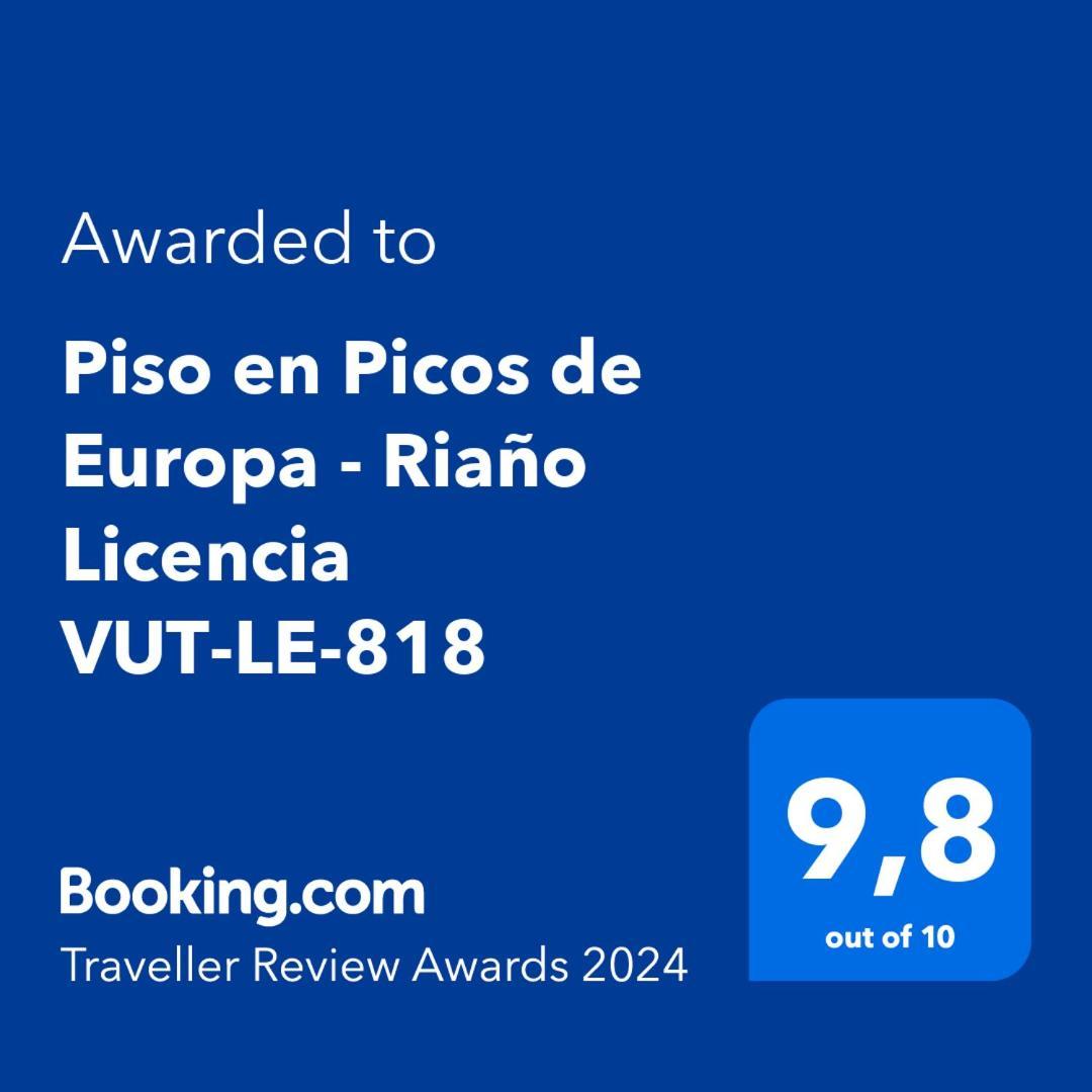 Piso En Picos De Europa - Riano Licencia Vut-Le-818 Daire Dış mekan fotoğraf